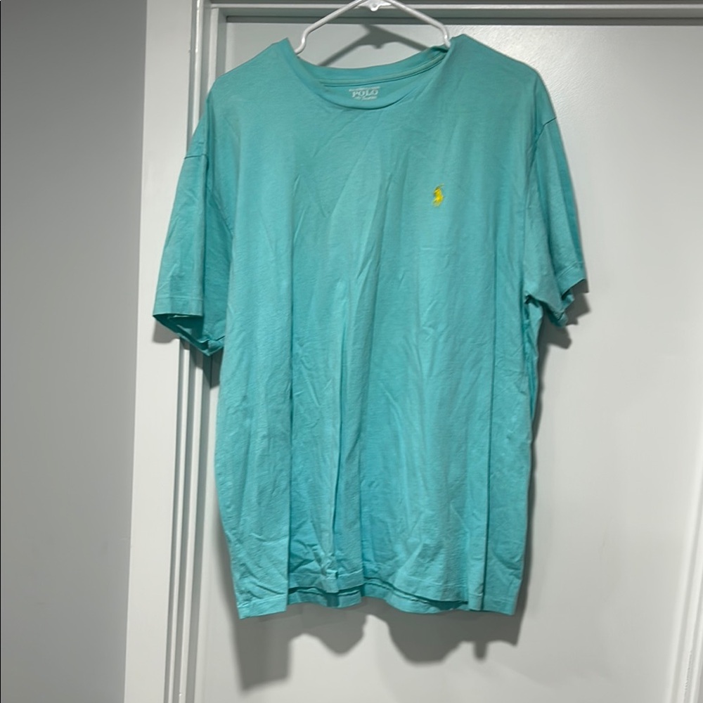 Polo by Ralph Lauren Men's Blue T-Shirt
